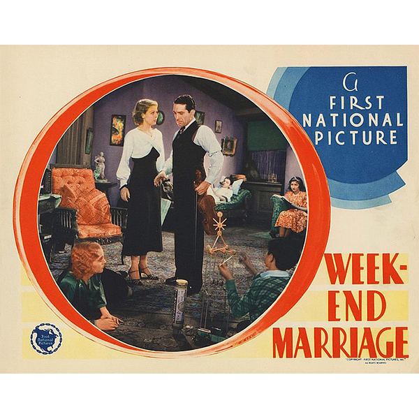 WEEK-END MARRIAGE (1932)